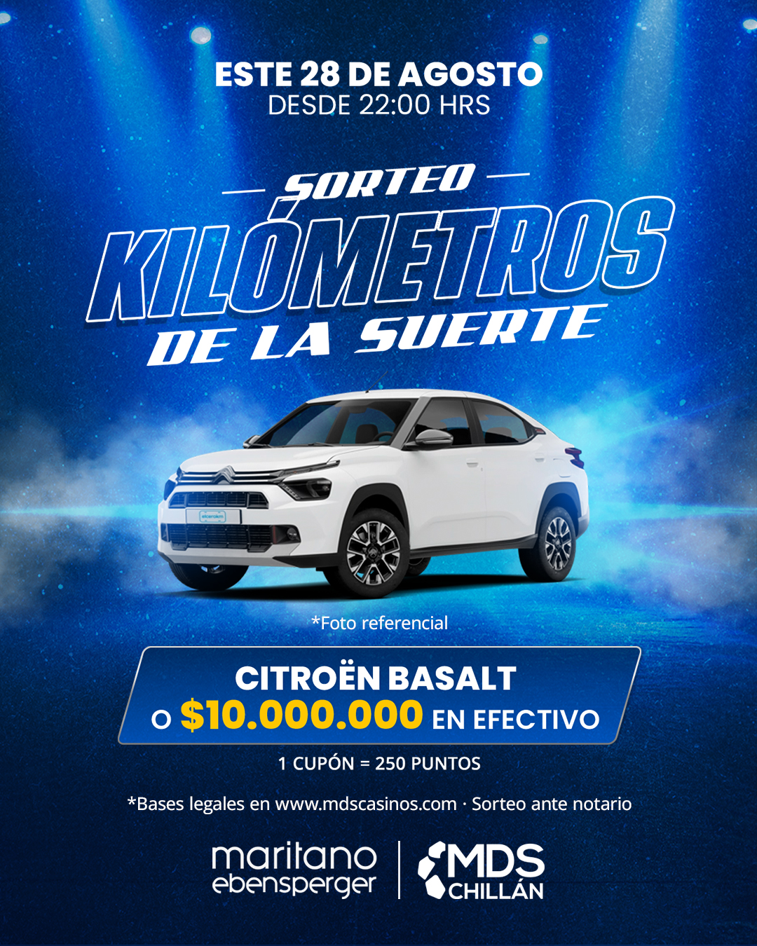 MDS Chillán cierra agosto con tributos, fiestas y el sorteo de un…