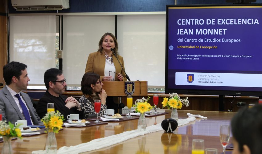 Único en Chile: UdeC presenta el Centro de Excelencia Jean Monnet…