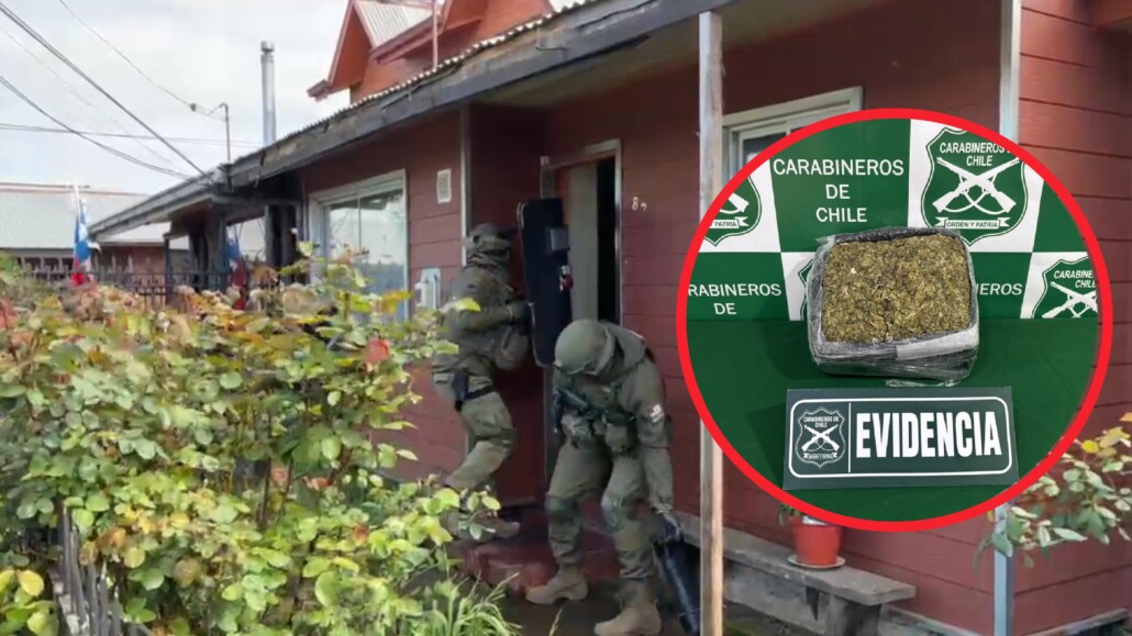 En buses y como delivery: operativos dejan detenidos y varios kilos…