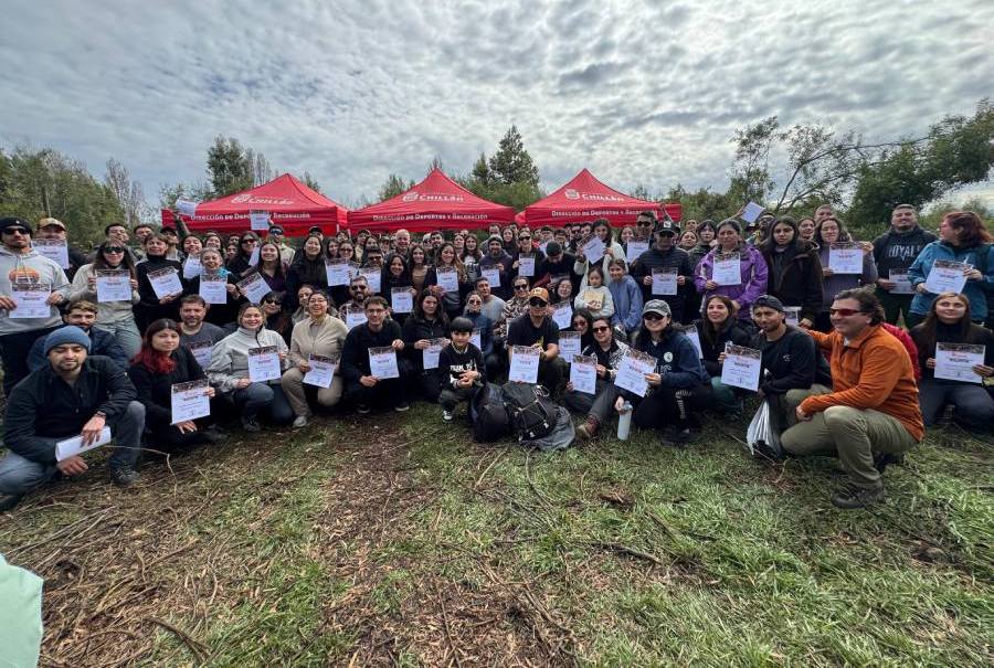 140 alumnos se acreditaron en curso gratuito de senderismo de montaña
