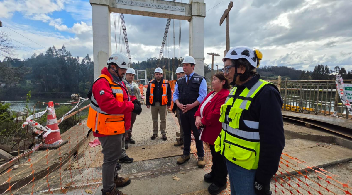 MOP entregará en noviembre obras de emergencia en el puente Eduardo…