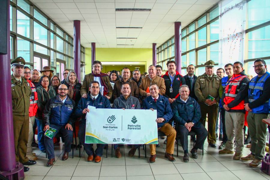 San Carlos lanza primera Patrulla Forestal Municipal de Ñuble para…