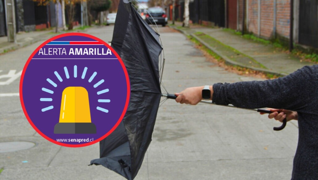 Alerta Amarilla en la Provincia de Biobío por fuertes vientos