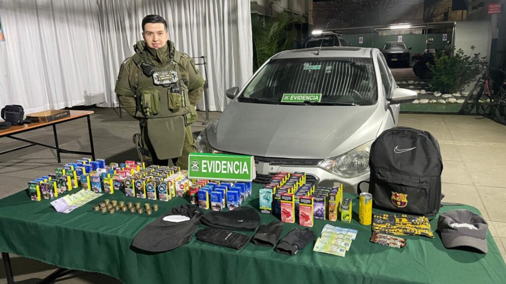 Violento asalto en servicentro de Santa Bárbara deja cinco detenidos