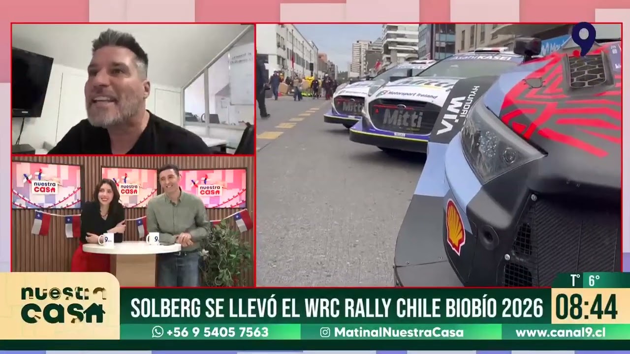Te contamos el resumen del WRC Rally Chile Biobío 2026