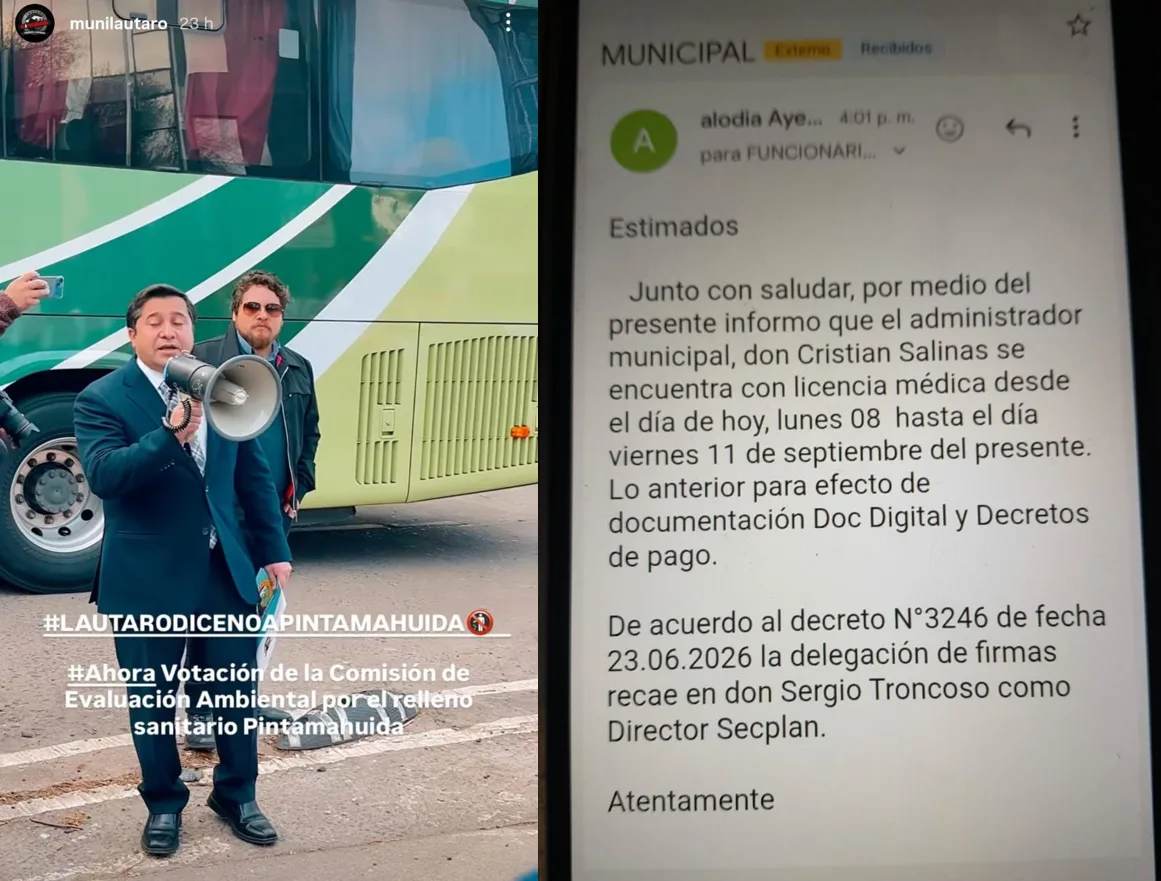 Cuestionan participación de administrador municipal de Lautaro en…