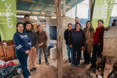 NUEVO HORNO PERMITE DUPLICAR LA PRODUCCIÓN DE LAS ALFARERAS MAPUCHE…