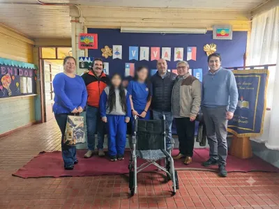 CUATRO ESCUELAS RURALES DE COLLIPULLI RECIBEN SILLAS DE RUEDAS…